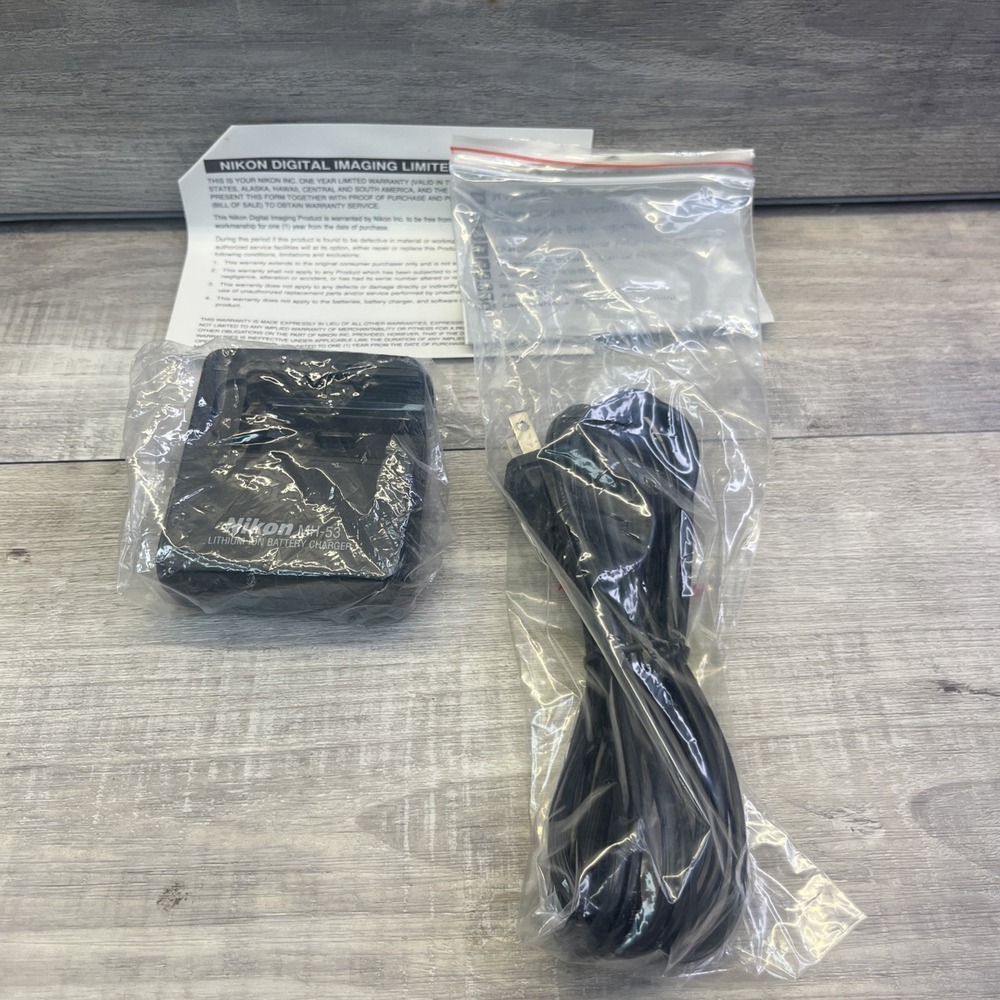 Nikon Battery Charger (MH-53) Genuine Original OEM Brand New In Box